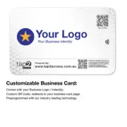 NFC Digital Customizable Business Card - High-Tech, Eco-Friendly Networking