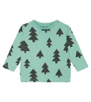 [Stella McCartney Kids] Stella McCartney Kids Baby printed cotton top M 24 green
