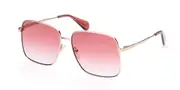 Max & Co. MO0029 28T Women’s Sunglasses Gold Size 59