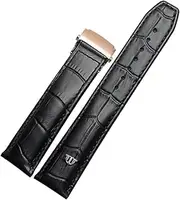 [KAVJU] Genuine Leather Watch Strap 20mm 22mm For MAURICE LACROIX Watchband Folding Buckle Leisure Business Cow Leather Bracelet