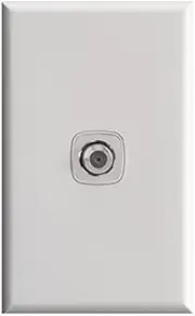 HPM Excel 1 Gang Foxtel Approved Coax Port