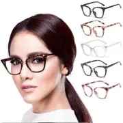 Premium Cat Eye TR90 BIFOCAL Reading Glasses Oversize for Women Ladies +1.0~3.0