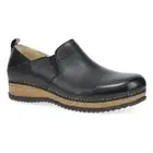 Dansko Meara Women's Casual Shoes, Black Waxy Milled, W40