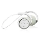 Sports Bluetooth Headphones Suicen AX-698 Support 32G TF Card FM Radio Portable Neckband Wireless Earphones Headset Auriculars white