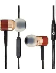 Onyx Noise Cancelling in-Ear Headphones with Mic (Gold)