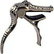 OFFSCH Alligator Shape Capo Clip Guitar Tuner for Acoustic Electric Guitar Banjo Ukulele Mandolin