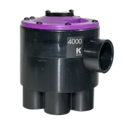 K-Rain 4000 Series Indexing 6 Outlet Valve Cammed For 6 Zone Operation