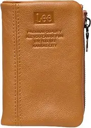 [Lee] 320-2113 Bifold Wallet, Loose II, Middle Coin, Coin, Card, Electronic Money, Bill Compartment, Bag Sewing, Cowhide Leather (Leather), Camel, Camel, One Size
