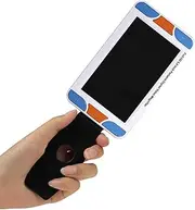 5.0 Inch Electronic Reading Aid, Portable Handheld Digital Magnifier with 3-48X Magnification, 26 Color Modes, Dual Camera Design, Visual Aids for Visually Impaired Individuals