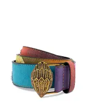 Kurt Geiger London Women's Denim Rainbow Belt