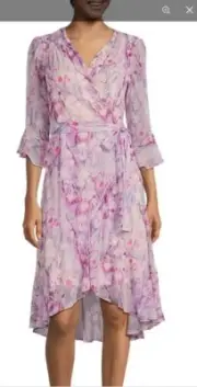 ADRIANNA PAPELL DRESS/RETAIL$129/SIZE 22W/LINED/NEW WITH TAG/LENGTH 40"/CHIFFON