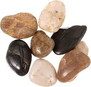 OFFSCH Unique Craftsmanship Stones Decorative Aquarium Pebbles Garden Decor Add Natural Beauty to Your Home