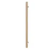 Radiant Vertical Single Heated Towel Bar 40mm X 950mm Champagne (Top or Botton Wiring) CH-VTR-950