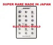 GENUINE Bose Made In Japan Wave CD White Remote & Battery FOR AWRC-1G & AWRC-1P