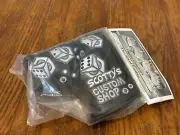New Scotty Cameron CUSTOM SHOP RED HOT ROLLER BlackWhite Mid Mallet Putter Cover