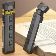 Book Light Reading Bed USB Rechargeable Extendable 5 Brightness 3 Color Timer