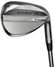 Cobra King Chrome V Grind 58* Lob Wedge Steel New