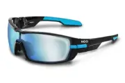 KOO Open Cycling Sunglasses Small Black/Light Blue Sky/CLEAR Italy ZEISS Kask