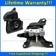 K2220 Front Motor Mount Set 2pc For 10-17 Toyota Prius Prius V Lexus CT200h 1.8L (for: Lexus)