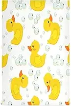 RPLIFE Cute Yellow Ducks White Kitchen Towel Pack, 28x18 Bulk Oversized Kitchen Towels