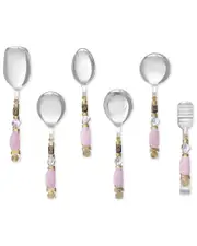 Tiramisu Blushed Serving Spoons (Set Of 6)