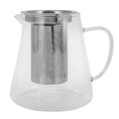 Glass Teapot with Stainless Steel Removable Infuser for Loose Leaf Tea,2973