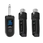 UHF XLR Adapter System Microphone Transmitter Receiver for Dynamic7301