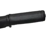 black stitching FITS MINI CLASSIC ROVER COOPER AUSTIN MORRIS HANDBRAKE HANDLE
