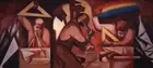 José Clemente Orozco : Science, Labor and Art : Archival Canvas Art Print