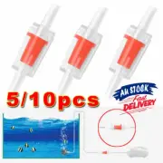 5/10 pcs Check Valve Air Pump Silicone Tubing Non Return Aquarium Hose One Way