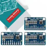 ADS1115 ADC 4 Channel 16Bit I2C Low Power Arduino Raspberry Pi ESP8266 ESP32