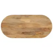 vidaXL Table Top Natural wood Solid mango wood 31.5 in x 15.7 in