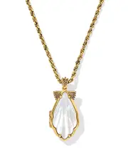 Kendra Scott Alexa Locket Pendant Necklace, 19