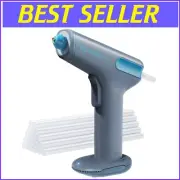 Rechargeable Mini Hot Glue Gun - 40-60 Min Use, Auto Shut-Off Safety Feature