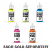 Vallejo Very Highly Pigmented Model Colour Acrylic Colors Fluorescent 17mL