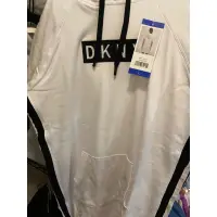 在飛比找蝦皮購物優惠-DKNY 白色短袖洋裝現貨全新L號