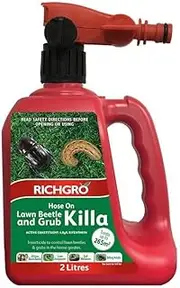 Richgro Lawn Beetle and Grub Killa Insecticide 2 Litre, Multicolor