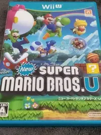 在飛比找Yahoo!奇摩拍賣優惠-WIIU 超級瑪利兄弟 日版 NEW SUPER MARIO