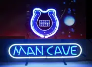 New Indianapolis Colts 14"x10" Neon Sign Lamp Light With Dimmer VSX