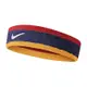 Nike 頭帶 Swoosh Headband 男女款 運動 路跑 健身 防止頭髮干擾 吸汗 紅 藍 黃 N0001544428OS