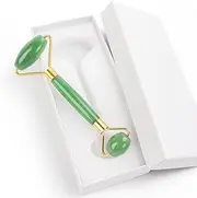Facial Massager Jade Roller Face Lifting Rose Quartz Ice Roller Natural Jade Stone face Roller Skincare Tools with White Box-Jade Roller WhiteBox