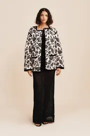 ROMEO JACKET - NOIR BLOOM