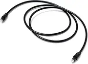 BRIGHTFUFU Optical Fiber Digital Audio Cable High Performance Lead Cord for Spdif DVD CD Durable Construction Flexible for Use