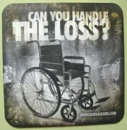 DUI Driving Under the Influence Beer Coaster Mat, Drunk