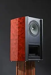 GOWE full-range Hifi bookshelf speaker Magnetic steel Labyrinth cabinet design