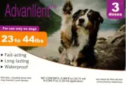 Advanllent Flea & Tick Treatment for Medium-Sized Dogs (23-44 lbs)