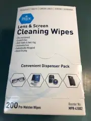 SCREEN CLEANING WET WIPES Laptop TV Computer IPhones Monitor BULK DEAL 200 New