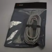 SCUF Braided USB-C Cable - Grey 6 feet / 2 Meters USB Type C Charging Cable OEM