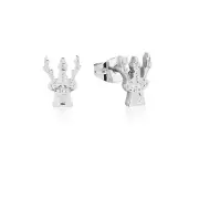 Disney Couture Kingdom Junior - Frozen 2 - Olaf and Sven Stud Earrings White Gol