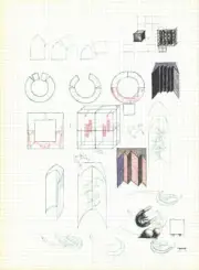 ALAIN LE YAOUANC Study VII 15" x 11" Lithograph 1970 Contemporary